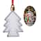 3.5" Clear Fillable DIY Plastic Christmas Tree Ornament by Make Market®